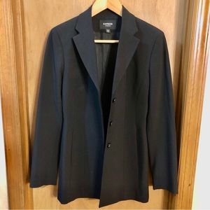 Express Stretch Long black Blazer size 1/2